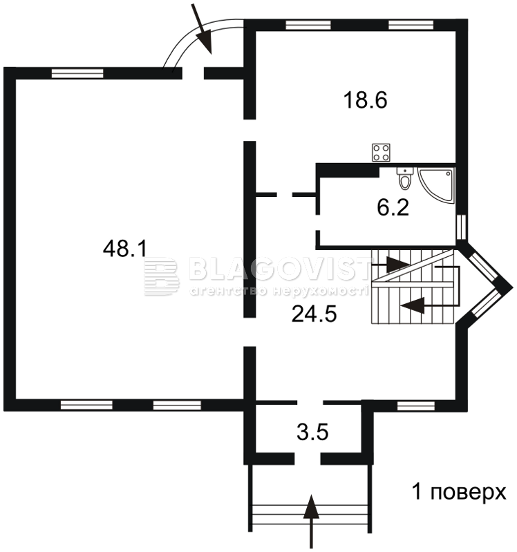 Дом H-24419, Белицкая, Киев - Фото 2