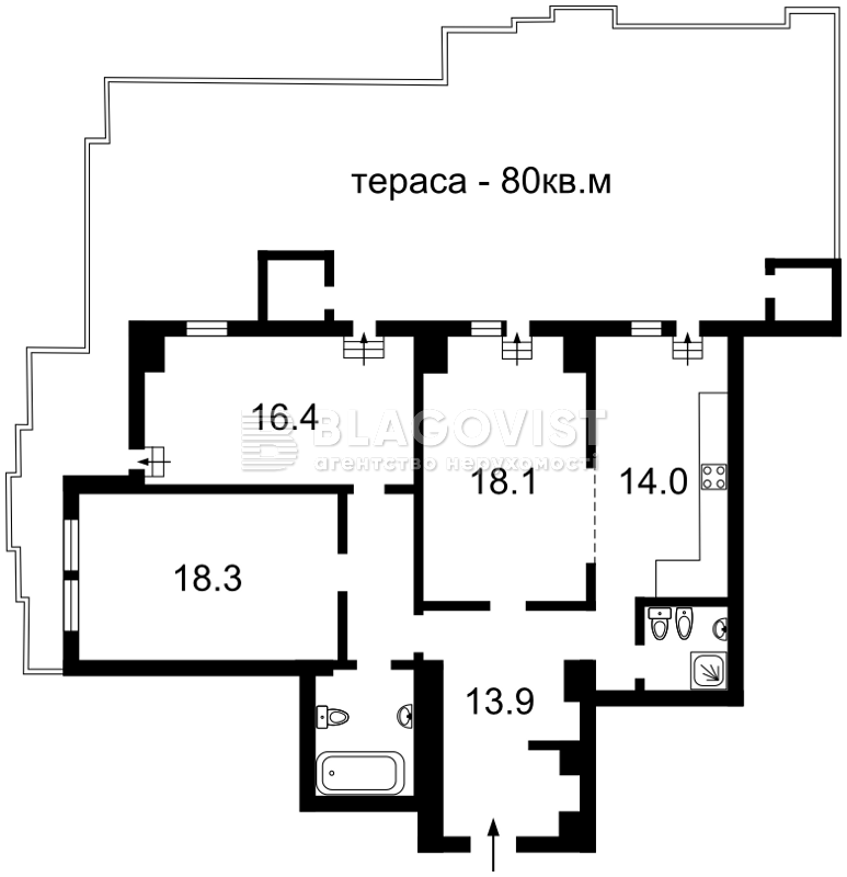 Квартира G-1812733, Панаса Мирного, 17, Киев - Фото 5