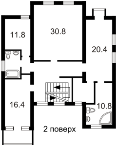 Дом Лесники (Киево-Святошинский), Z-56012 - Фото 3